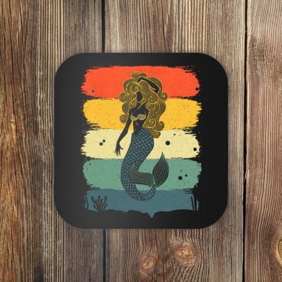 Cool Mermaid Under Sea Mermaids Merman Coaster