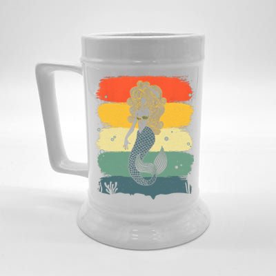 Cool Mermaid Under Sea Mermaids Merman Beer Stein