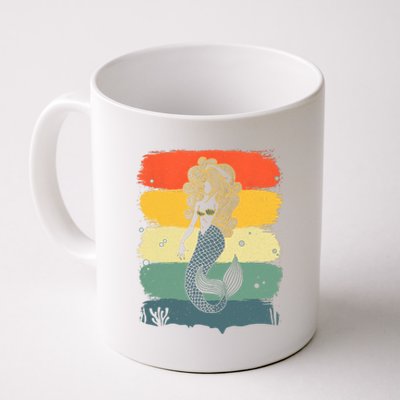 Cool Mermaid Under Sea Mermaids Merman Coffee Mug