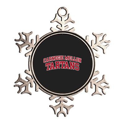 Carnegie Mellon University Tartans Metallic Star Ornament