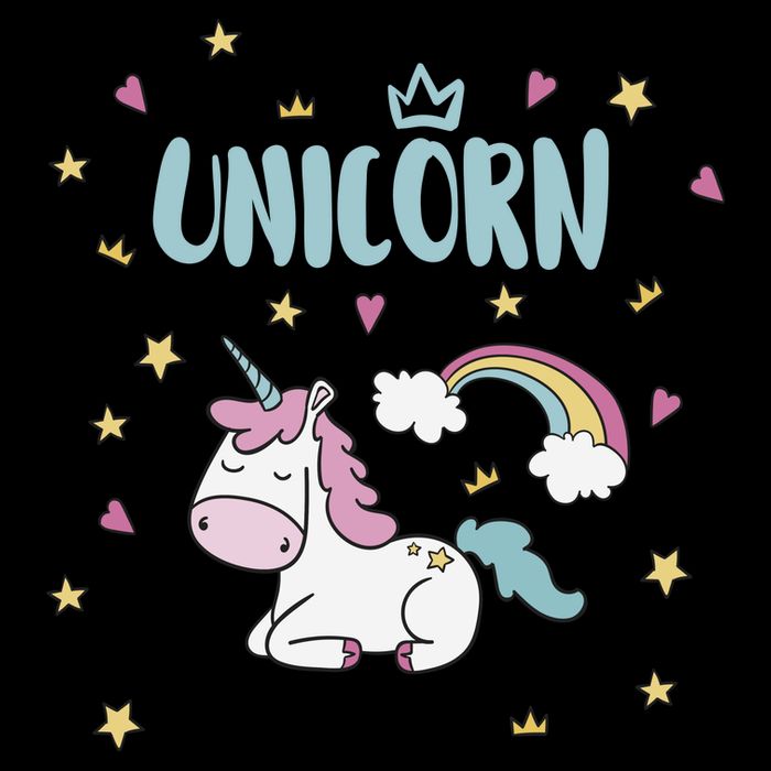 Cute Magical Unicorn Rainbow City Backpack