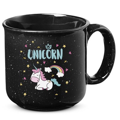 Cute Magical Unicorn Rainbow 15oz Campfire Ceramic Mug