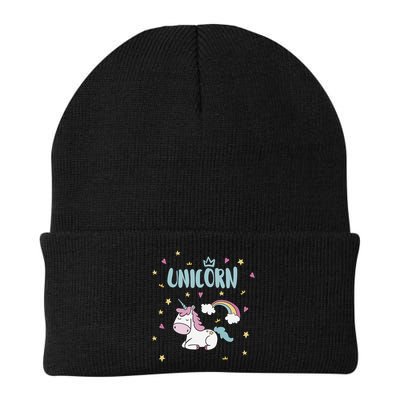 Cute Magical Unicorn Rainbow Beanie