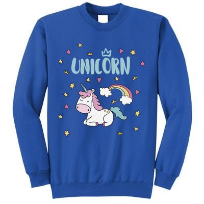 Cute Magical Unicorn Rainbow Sweatshirt