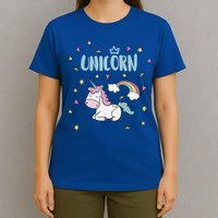 Cute Magical Unicorn Rainbow T-Shirt
