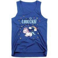 Cute Magical Unicorn Rainbow Tank Top