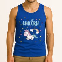 Cute Magical Unicorn Rainbow Tank Top
