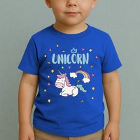 Cute Magical Unicorn Rainbow Toddler T-Shirt