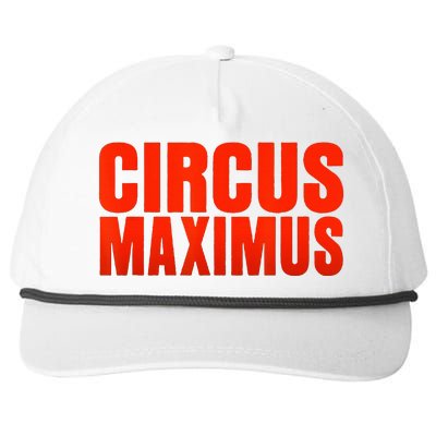 CIRCUS MAXIMUS UTOPIA RAP TRAP HIP HOP MUSIC Snapback Five-Panel Rope Hat