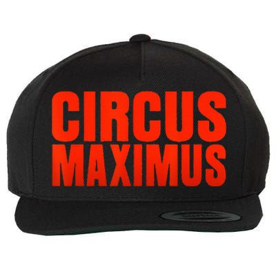 CIRCUS MAXIMUS UTOPIA RAP TRAP HIP HOP MUSIC Wool Snapback Cap