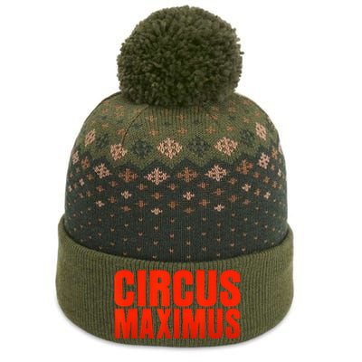 CIRCUS MAXIMUS UTOPIA RAP TRAP HIP HOP MUSIC The Baniff Cuffed Pom Beanie