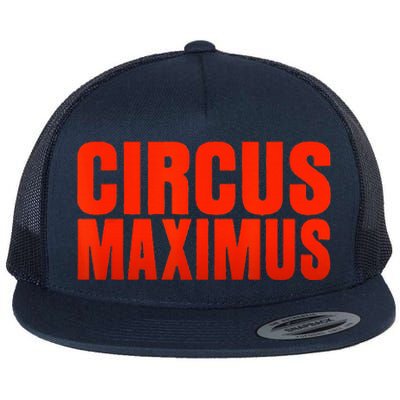 CIRCUS MAXIMUS UTOPIA RAP TRAP HIP HOP MUSIC Flat Bill Trucker Hat