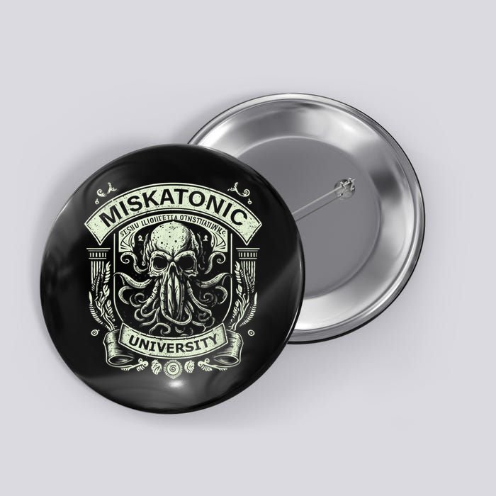 Cthulhu Miskatonic University Button