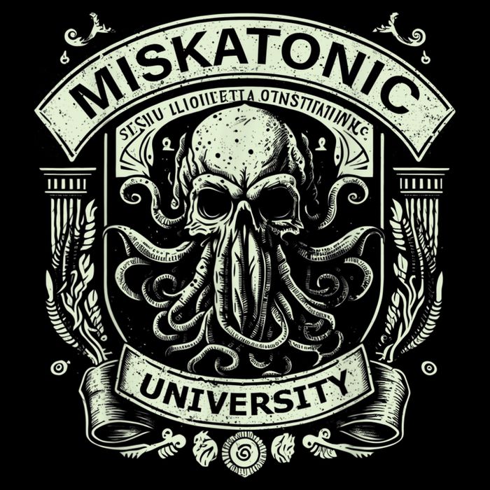 Cthulhu Miskatonic University Mousepad