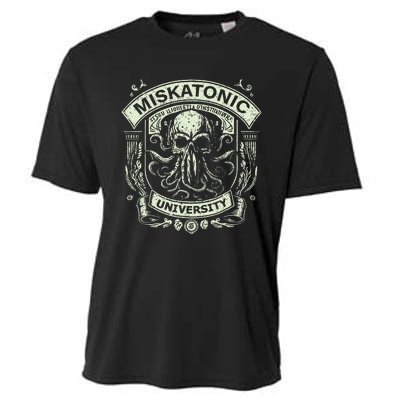 Cthulhu Miskatonic University Cooling Performance Crew T-Shirt