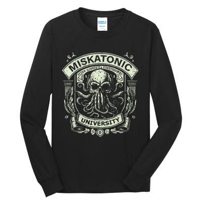 Cthulhu Miskatonic University Tall Long Sleeve T-Shirt