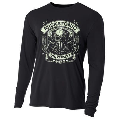 Cthulhu Miskatonic University Cooling Performance Long Sleeve Crew