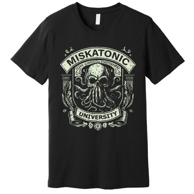 Cthulhu Miskatonic University Premium T-Shirt