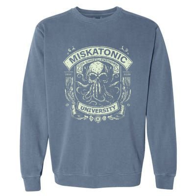 Cthulhu Miskatonic University Garment-Dyed Sweatshirt