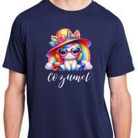 Cozumel Mexico Unicorn Vacation Beach Trip Girl Adult ChromaSoft Performance T-Shirt