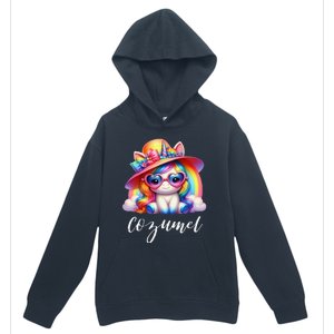 Cozumel Mexico Unicorn Vacation Beach Trip Girl Urban Pullover Hoodie