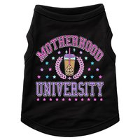 Cool Mamas University Motherhood Of University Graduation Doggie Tank