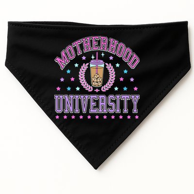 Cool Mamas University Motherhood Of University Graduation USA-Made Doggie Bandana