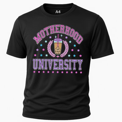Cool Mamas University Motherhood Of University Graduation Performance Shirt