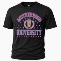 Cool Mamas University Motherhood Of University Graduation Performance Shirt