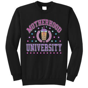 Cool Mamas University Motherhood Of University Graduation Sweatshirt