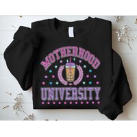 Cool Mamas University Motherhood Of University Graduation Sweatshirt