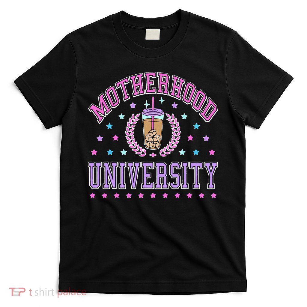 Cool Mamas University Motherhood Of University Graduation T-Shirt