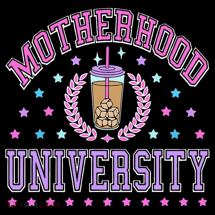 Cool Mamas University Motherhood Of University Graduation T-Shirt