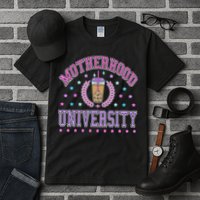Cool Mamas University Motherhood Of University Graduation Tall T-Shirt