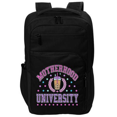 Cool Mamas University Motherhood Of University Graduation Impact Tech Backpack