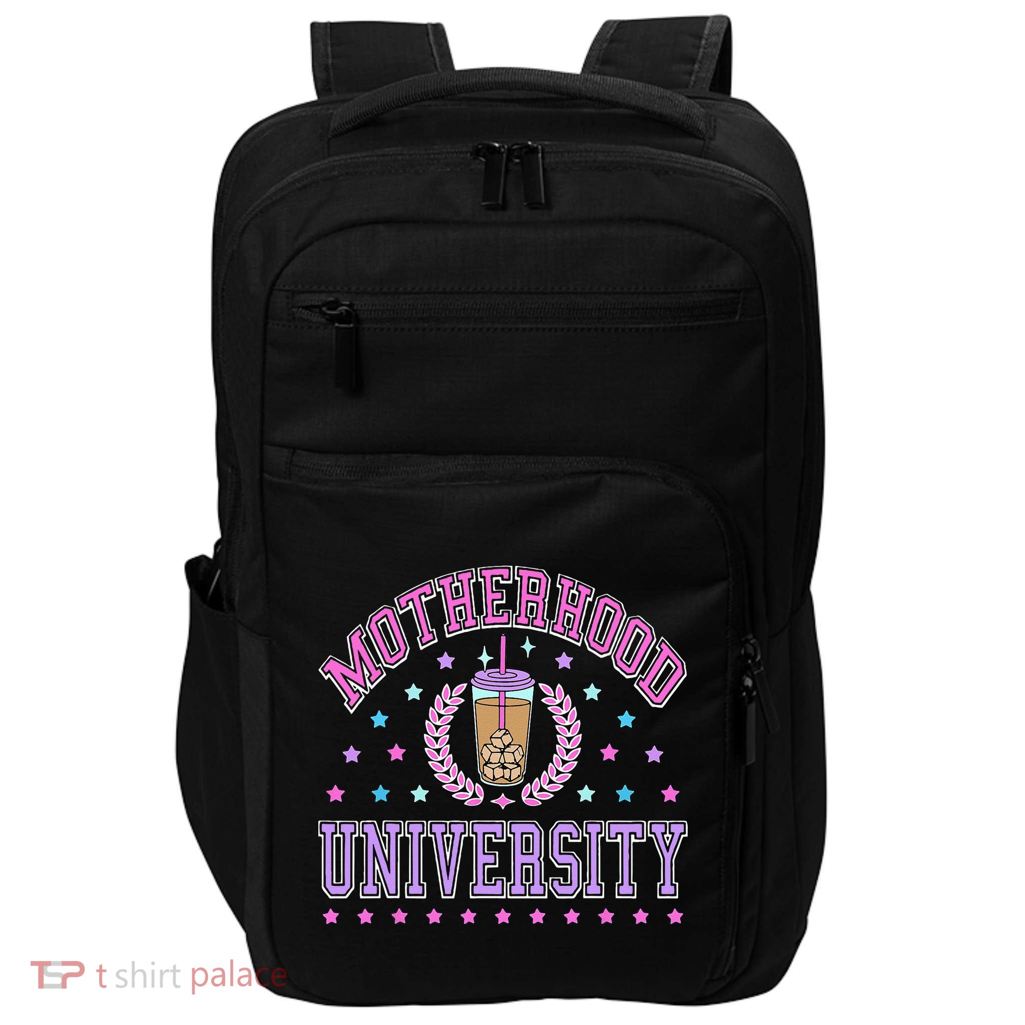Cool Mamas University Motherhood Of University Graduation Impact Tech Backpack
