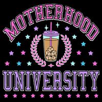Cool Mamas University Motherhood Of University Graduation Sustainable Bucket Hat