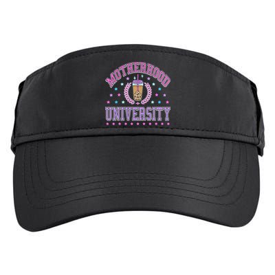 Cool Mamas University Motherhood Of University Graduation Adult Drive Performance Visor