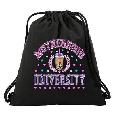 Cool Mamas University Motherhood Of University Graduation Drawstring Bag