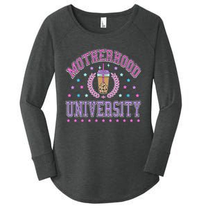 Cool Mamas University Motherhood Of University Graduation Women's Perfect Tri Tunic Long Sleeve Shirt