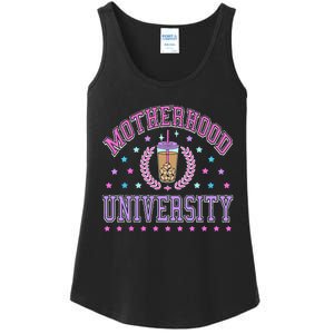 Cool Mamas University Motherhood Of University Graduation Ladies Essential Tank