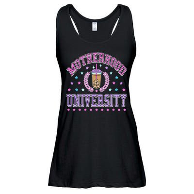Cool Mamas University Motherhood Of University Graduation Ladies Essential Flowy Tank