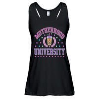 Cool Mamas University Motherhood Of University Graduation Ladies Essential Flowy Tank