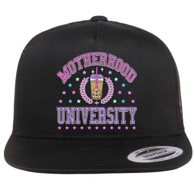 Cool Mamas University Motherhood Of University Graduation Flatbill Hat