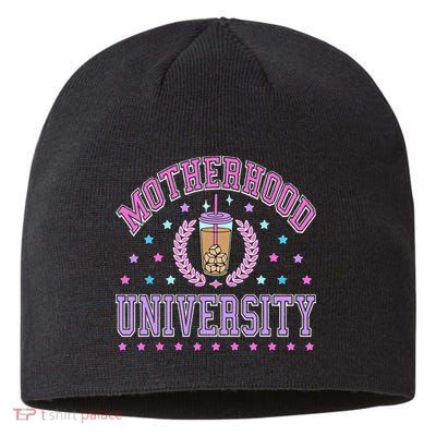 Cool Mamas University Motherhood Of University Graduation Sustainable Beanie