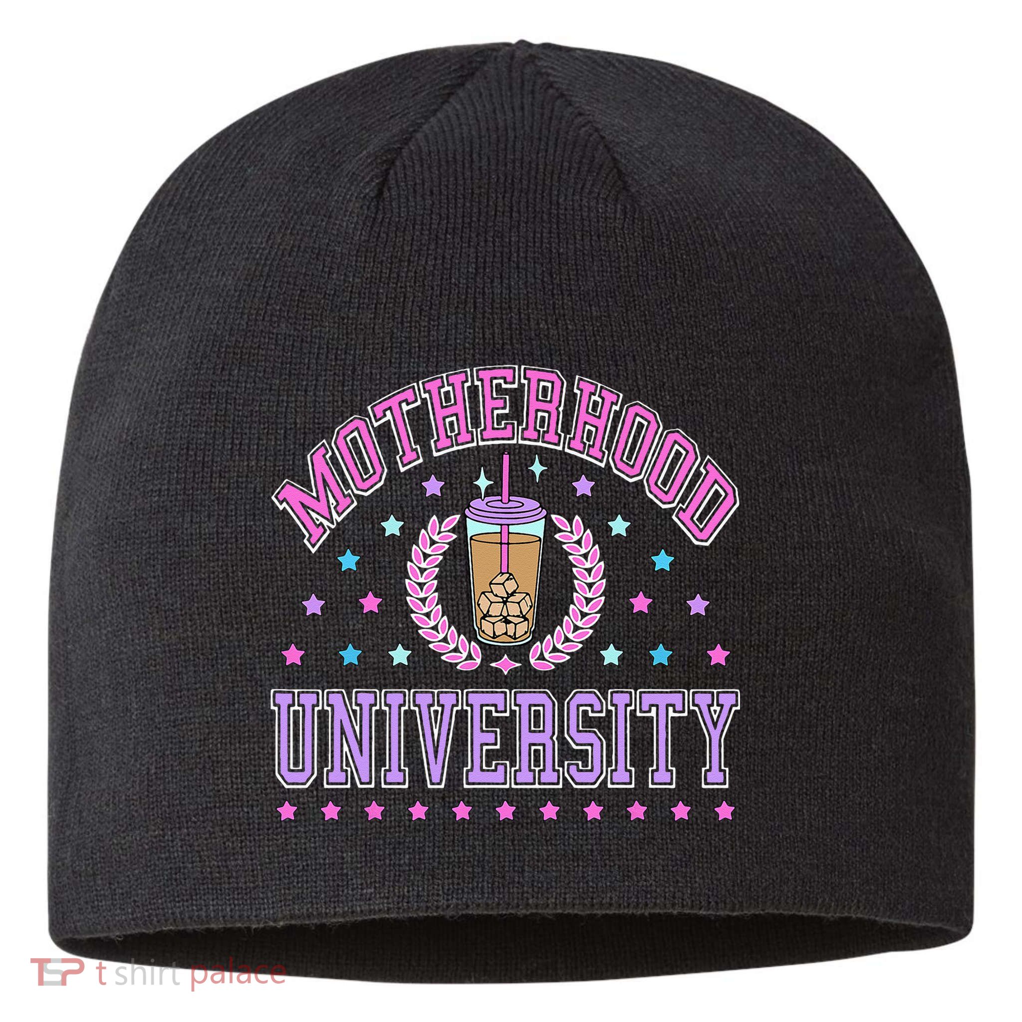 Cool Mamas University Motherhood Of University Graduation Sustainable Beanie