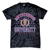 Cool Mamas University Motherhood Of University Graduation Tie-Dye T-Shirt