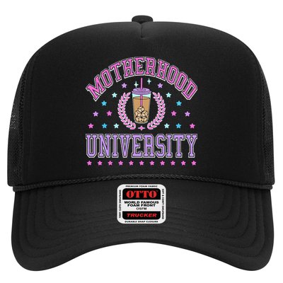 Cool Mamas University Motherhood Of University Graduation Trucker Hat