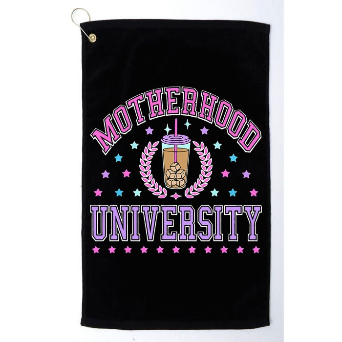 Cool Mamas University Motherhood Of University Graduation Golf Towel