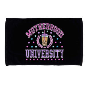 Cool Mamas University Motherhood Of University Graduation Microfiber Hand Towel